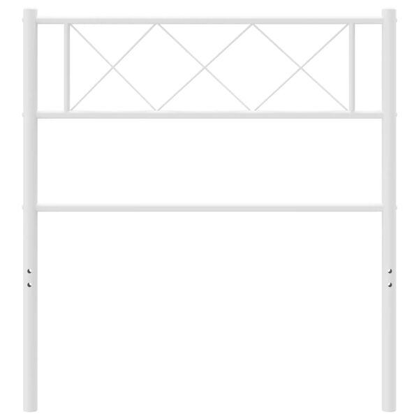 vidaXL Skiptanlegt R&uacute;mgafl &uacute;r M&aacute;lmi Hv&iacute;tur 90 cm