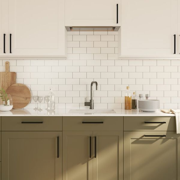 vidaXL Sk&aacute;pur Handf&ouml;ng 20 stk Svart 192 mm Ry&eth;fr&iacute;tt st&aacute;l