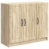 vidaXL Vi&eth;beinteyfla Sonoma eikarlitur 89 x 34,5 x 77 cm