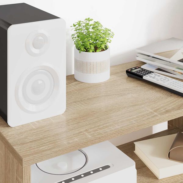 vidaXL Sj&oacute;nvarpssk&aacute;pur Sonoma Eik 60 x 30 x 40 cm Samsettur vi&eth;ur