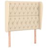 vidaXL H&ouml;f&eth;agafl me&eth; Eyrum 93x23x118/128 cm Rj&oacute;mahv&iacute;t Efni