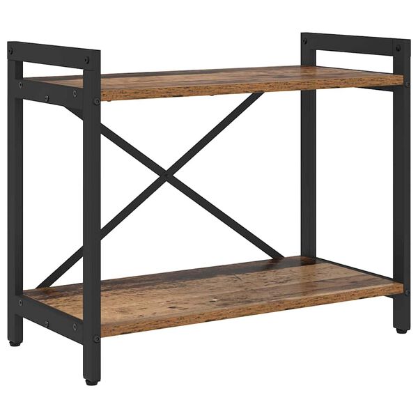 vidaXL Hilla Gamalt vi&eth;ur 60 x 30 x 50 cm Samsettur vi&eth;ur