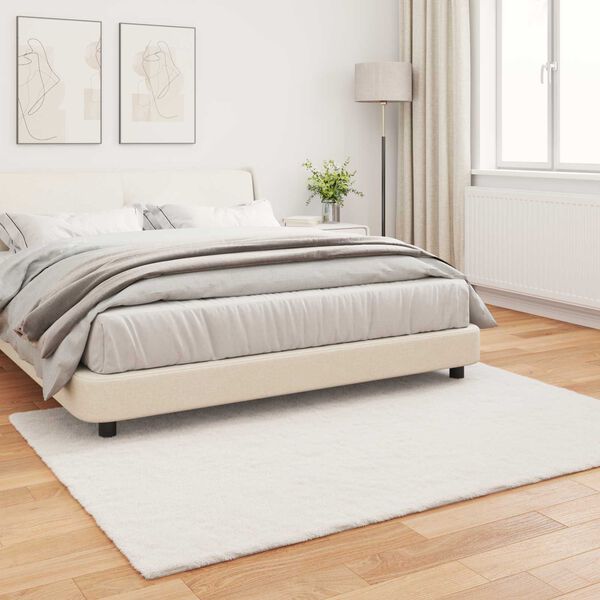 vidaXL Anti-Slip Faux Rabbit Fur Rug Olite Rj&oacute;malitur 160 x 230 cm