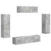 vidaXL Sj&oacute;nvarpssk&aacute;pur 5 pcs Steingri&eth;