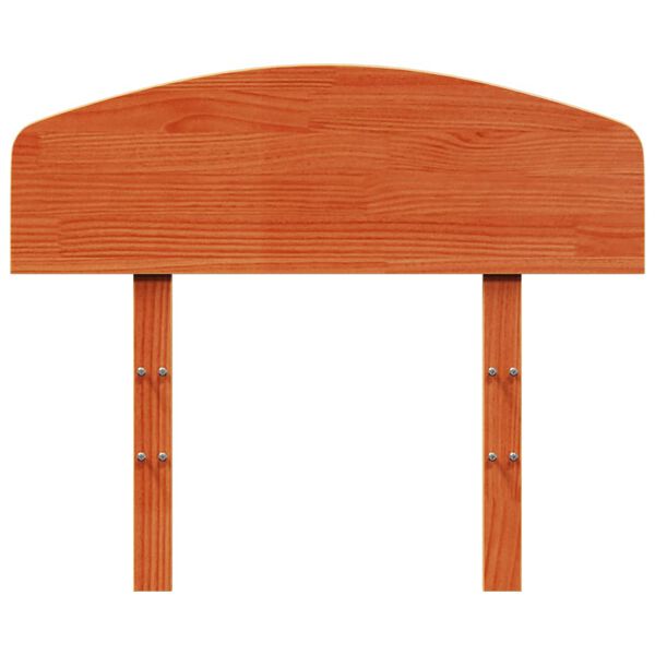 vidaXL H&ouml;f&eth;agafl Vaxbr&uacute;nn 100 cm Gegnheil Fura