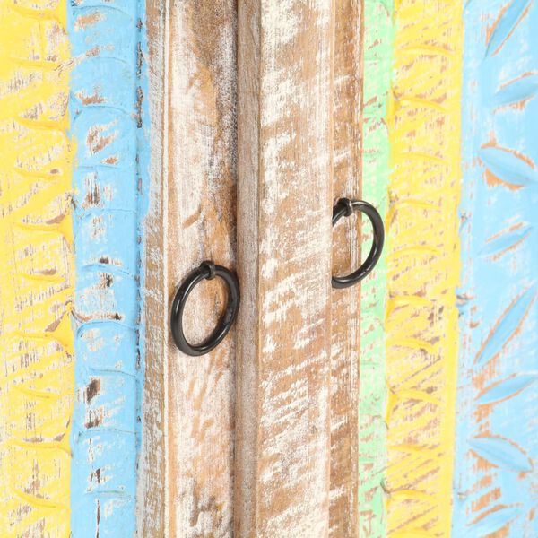 vidaXL Skenkur 61x35x76 cm Grófur Akasíuviður