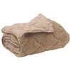 vidaXL Vetrar s&aelig;ng M&oacute;gr&aacute;r 200 x 240 cm Microfiber og Teddy f&oacute;&eth;ri&eth;