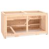 vidaXL hamstrab&uacute;r 104x52x54 cm &uacute;r gegnheilu tr&eacute; &uacute;r greni