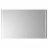 vidaXL LED Ba&eth;herbergisspegill 80x50 cm