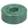 vidaXL Gar&eth;slanga Gr&aelig;n 0,5" 100 m PVC