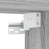 vidaXL Vegghengdir n&aacute;ttbor&eth;ssk&aacute;par 2 stk Grey Sonoma 45x26x28,5 cm