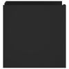 vidaXL N&aacute;ttbor&eth; Svart 45x50x50 cm Samsettur Vi&eth;ur