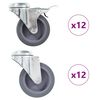 vidaXL Sn&uacute;ningshj&oacute;l me&eth; Boltagati 24 stk. 75 mm