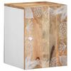 vidaXL Ba&eth;herbergi Hangisk&aacute;pur 38x33,5x48 cm Solid Wood Mang&oacute;