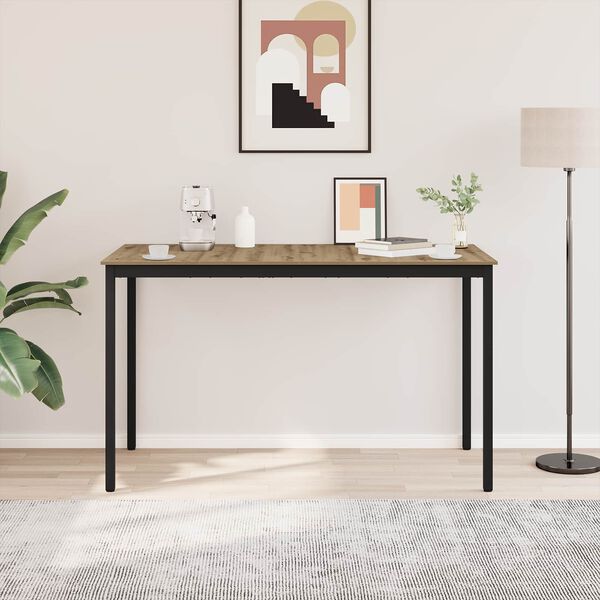 vidaXL Bor&eth;stofubor&eth; Samsettur vi&eth;ur