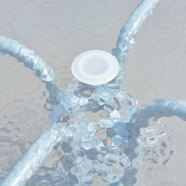 vidaXL B&iacute;str&oacute;bor&eth; 80x71 cm St&aacute;l Gr&aacute;tt