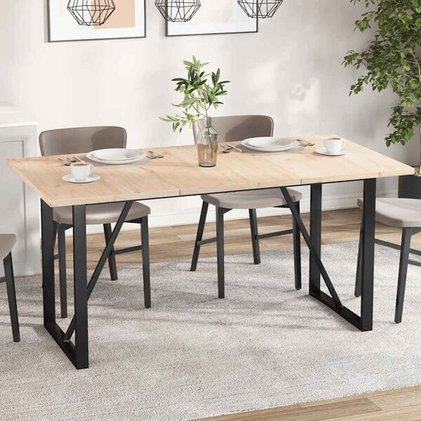 vidaXL Bor&eth;plata 3 stk. 80x53x2,5 cm R&eacute;tthyrnd Gegnheil Fura