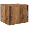 vidaXL Veggsk&aacute;pur Gamalt vi&eth;ur 50 x 42.5 x 40 cm Samsettur vi&eth;ur