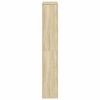 vidaXL B&oacute;kask&aacute;pur Sonoma Eik 72x20x120,5 cm Hanna&eth;ur vi&eth;ur