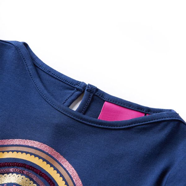 Barnabolur me&eth; S&iacute;&eth;um Ermum D&ouml;kkbl&aacute;r 116