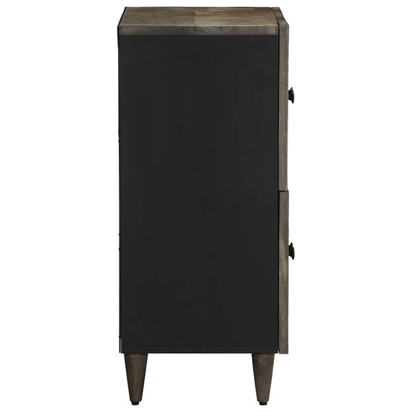 vidaXL Skenkur 60x33x75 Gegnheill Mang&oacute;vi&eth;ur