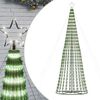 vidaXL J&oacute;latr&eacute;s Lj&oacute;sakeila 688 LEDs K&ouml;ld Hv&iacute;t 300 cm