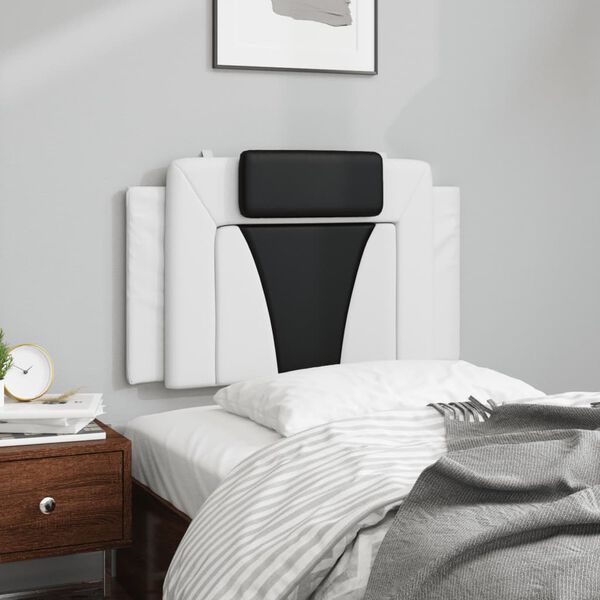 vidaXL H&ouml;f&eth;agaflsp&uacute;&eth;i Viana Hv&iacute;tur og Svartur 80 cm Gervile&eth;ur