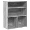 vidaXL B&oacute;kask&aacute;pur Gr&aacute;r Sonoma 60x30x71,5 cm Samsettur Vi&eth;ur