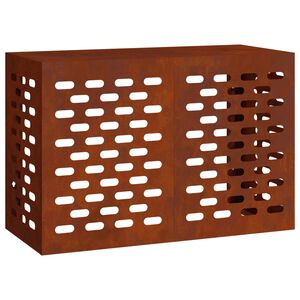 vidaXL Loftk&aelig;liv&ouml;r&eth;ur Rusty 90 x 40 x 60 cm Ve&eth;ra&eth; st&aacute;l