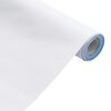 vidaXL húsgagnalímmiði sjálflímandi matt hvítt 90x500 cm PVC