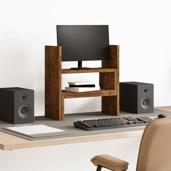 vidaXL Skrifbor&eth;sskipuleggjari 40x17x41 cm Samsettur Vi&eth;ur