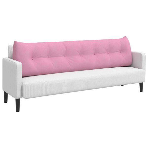 vidaXL Bakp&uacute;&eth;i Bleikur 200 x 24 x 50 cm d&uacute;kur