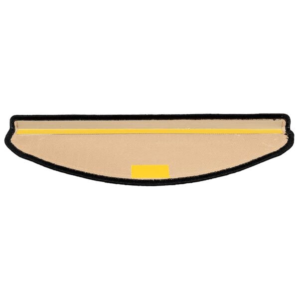 vidaXL Sj&aacute;lfl&iacute;mandi &THORN;repamottur Svartar og Gr&aacute;ar 15 stk 65x21x4 cm