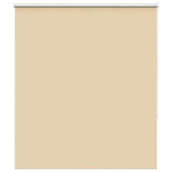 vidaXL R&uacute;llugard&iacute;nur Blackout Beige 135x175 cm Efni Breidd 131,6 cm