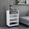 806130 vidaXL Sideboard White 57x35x90 cm Chipboard