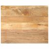 vidaXL Bor&eth;plata 90x80x3,8 cm R&eacute;tthyrnd Gegnheil Mang&oacute;vi&eth;ur