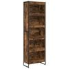 vidaXL B&oacute;kask&aacute;pur 2 pcs Reyk&eth;ar&ouml;kur 60 x 30 x 189,5 cm Samsettur vi&eth;ur