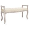 vidaXL Bekkur 110x45x60 cm H&ouml;r