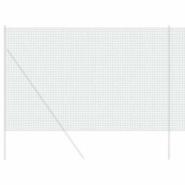 vidaXL Suðuvírs girðing Grænn 1.6 x 25 m Stál