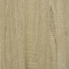 vidaXL Hliðarborð Sonoma Eikarlitur 40x30x75 cm Samsettur Viður