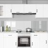 vidaXL Eldh&uacute;s Backsplash 2 pcs Gegns&aelig;tt 110 x 50 cm hertu&eth; gler
