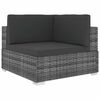 vidaXL Einingast&oacute;ll me&eth; s&aelig;tisp&uacute;&eth;um Polyrattan Gr&aacute;tt