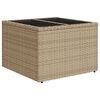 vidaXL S&oacute;fasett me&eth; p&uacute;&eth;i me&eth; kodda 5 pcs Beige og lj&oacute;sgr&aacute;r p&oacute;l&yacute;rattan