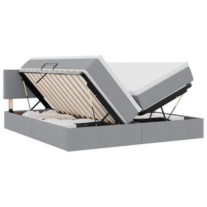 vidaXL Geymslu R&uacute;m me&eth; d&yacute;nu Lj&oacute;sgr&aacute;r 180 x 200 cm Gervile&eth;ur