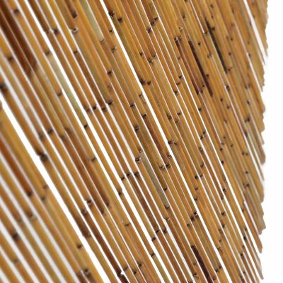 vidaXL Skordýrahurðatjald úr bambus gegn 90x220 cm