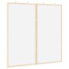 vidaXL Tafla Hv&iacute;tt 80 x 80 x 1.4 cm Gegnheil fura