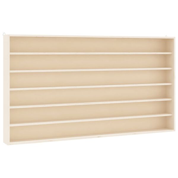 vidaXL Tr&eacute;safnarask&aacute;pur me&eth; 6 Hillum 100x9x55 cm