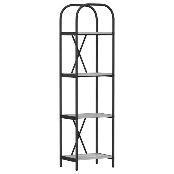 vidaXL Hilla Gr&aacute;r Sonoma 40 x 30 x 146 cm Samsettur vi&eth;ur