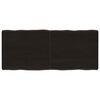 vidaXL Bor&eth;plata D&ouml;kkgr&aacute; 140x60x(2-6) cm Me&eth;h&ouml;ndlu&eth; N&aacute;tt&uacute;rul. Br&uacute;nir