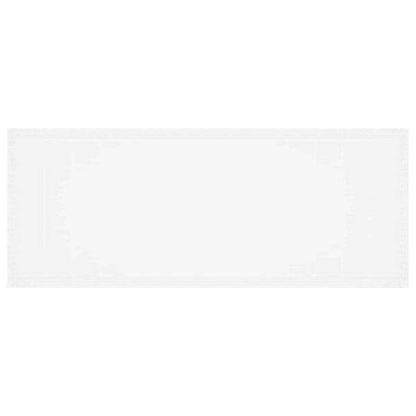 vidaXL Gar&eth;ur bor&eth;sett 9 pcs Hv&iacute;tt Polt rattan